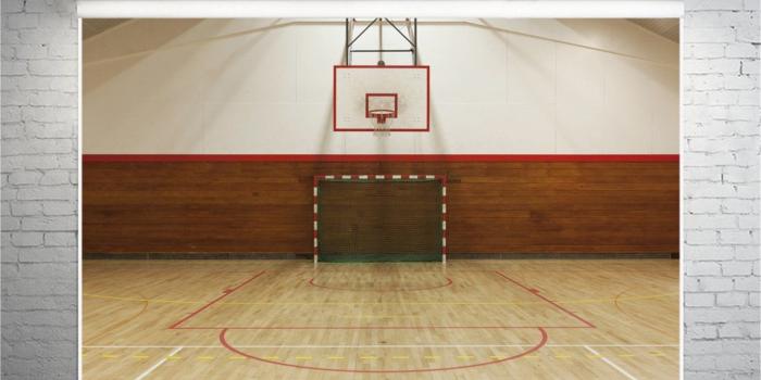 1426x1176 Amazon.com : AOFOTO 6x4ft Retro Indoor Ball Game Gymnasium Backdrop