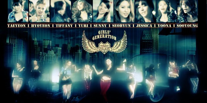 1280x800 girls generation/snsd imagens Girls' Generation BAD GIRL HD