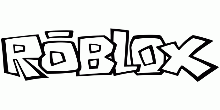 1920x1080 Roblox Coloring Pages With Logo Page Vinyl Logos 4 | Printable