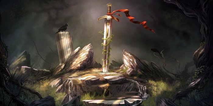 1920x1080 Excalibur Sword HD Wallpaper, Background Images