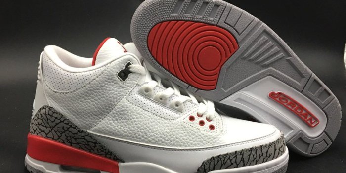 1000x800 Beautiful 2018 Air Jordan 3 'katrina' White/cement Grey/black-Fire
