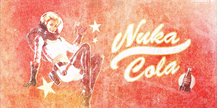 1920x1080 Fallout 4 - NukaCola Billboard-Style Wallpaper - Distressed, Aged