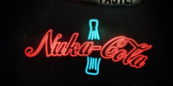 1920x1080 HD wallpaper: Fallout, Nuka Cola, fan art, text, communication