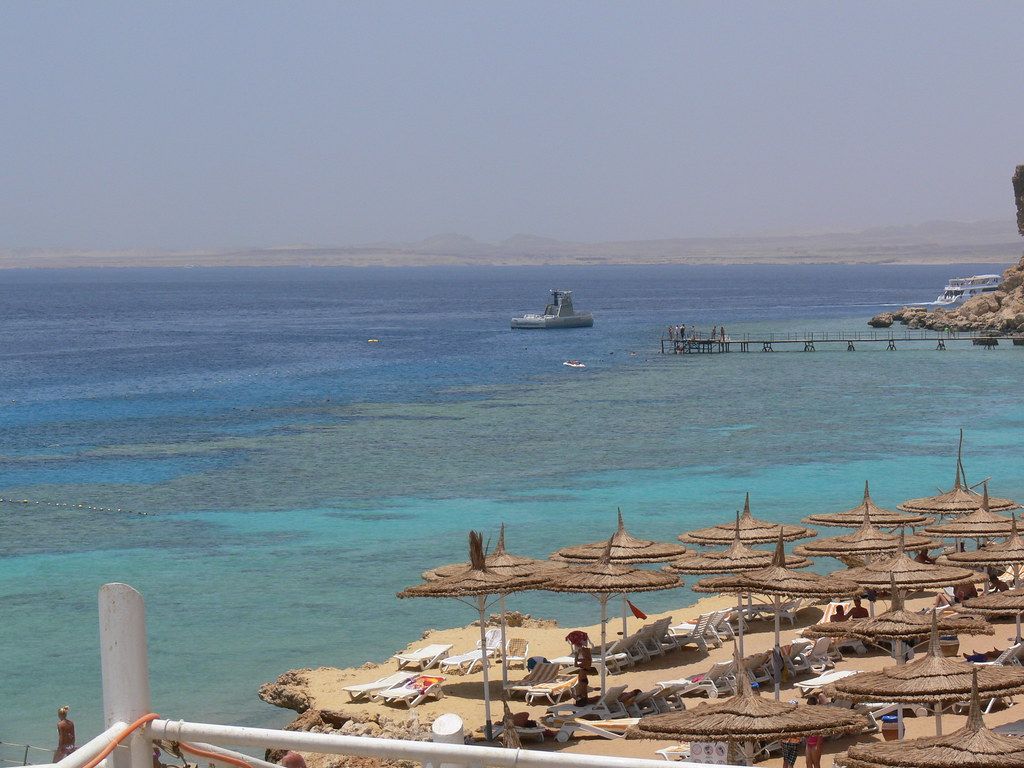 1024x768 Sea view in Reef Oasis Beach Resort hotel (Sharm-El-Sheikh…