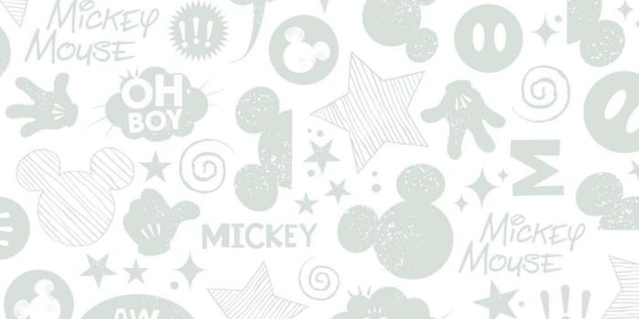 1000x1000 28.18 sq. ft. Mickey Mouse Icons Peel and Stick Wallpaper in 2019