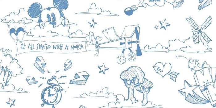 1000x1000 Details about NEW OFFICIAL DISNEY MICKEY MOUSE PATTERN PENCIL CARTOON  CHILDRENS WALLPAPER ROLL