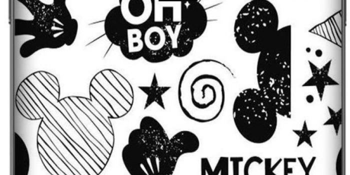 809x1664 StickON mickey wallpaper Vinyl Fibre Only Back Mobile Skin OnePlus