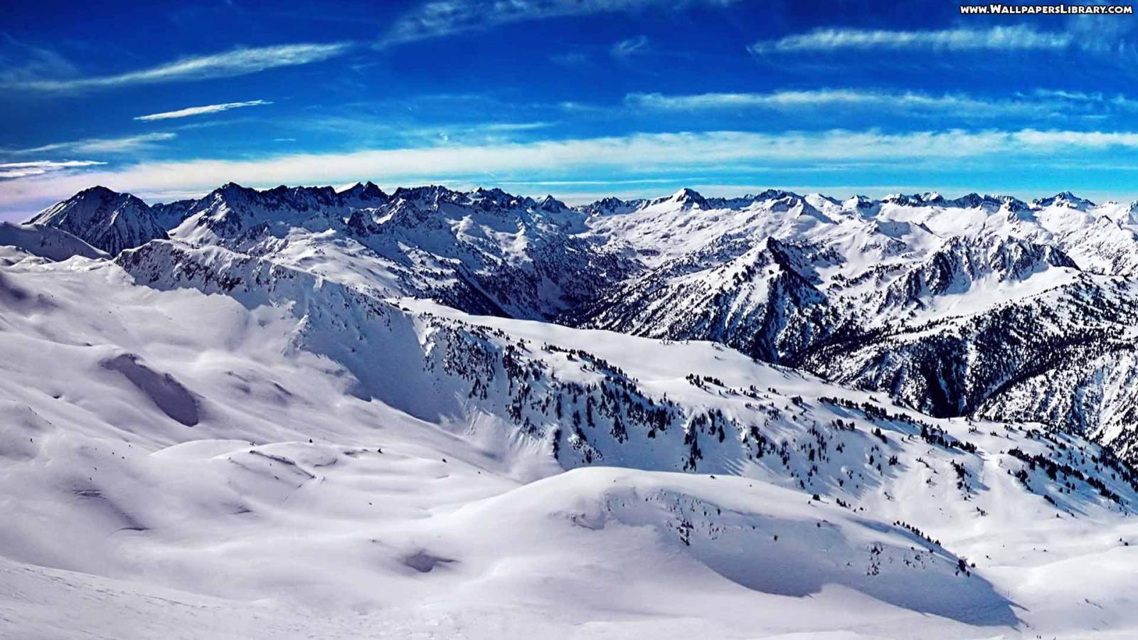 1920x1080 65+ Snow Mountain Scenery Wallpapers - Download at WallpaperBro