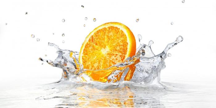 1280x720 Wallpaper Orange fruit, Splash, 5K, Photography, #3496