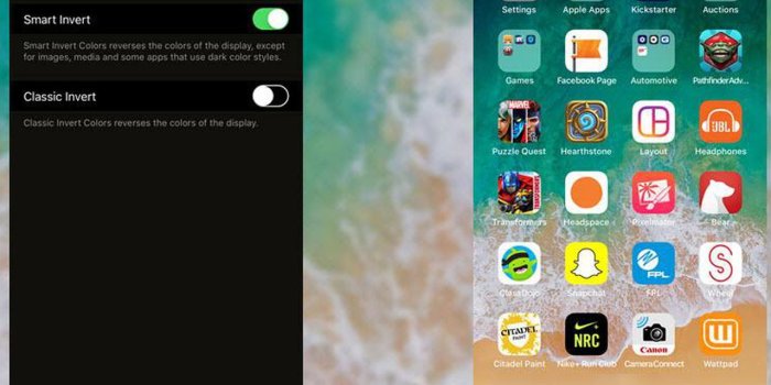 1280x868 Stupid iPhone Tricks: Hide The Dock And The Secret iOS 11 'Dark Mode'