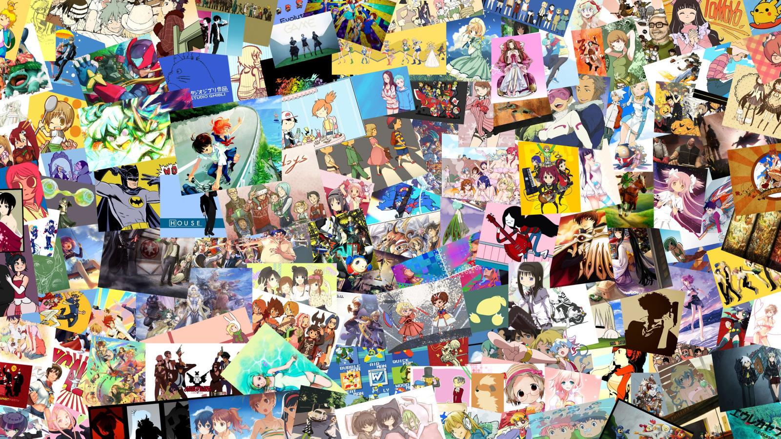 2880x1620 Anime Collage Wallpaper | 2880x1620 | ID:30935