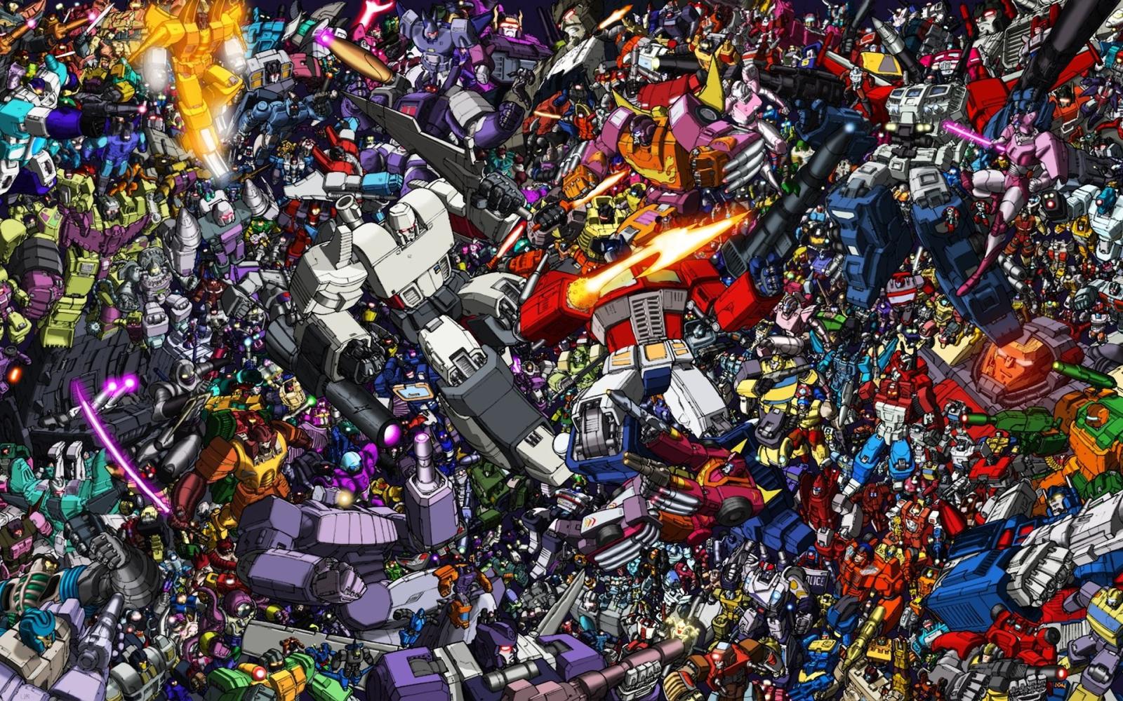 1920x1200 HD Collage of Transformers Desktop Background - HD Wallpapers