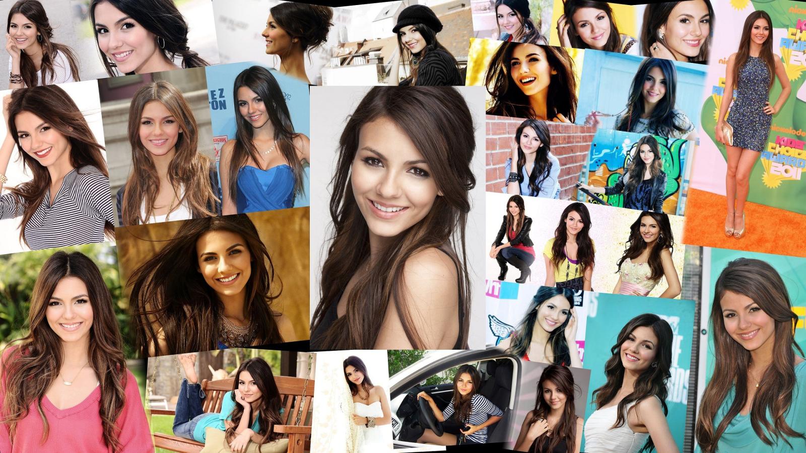 2560x1440 2560x1440 Victoria Justice Collage desktop PC and Mac wallpaper