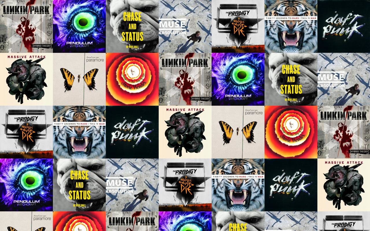 1280x800 Music Collage wallpapers 1280x800 desktop backgrounds