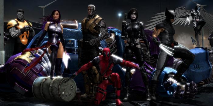 3840x1080 Deadpool X Force, HD Superheroes, 4k Wallpapers, Images, Backgrounds