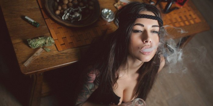 1920x1080 Girl weed wallpaper - SF Wallpaper