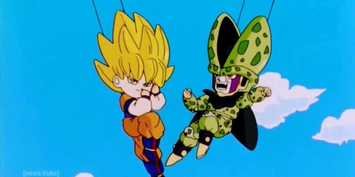 1280x720 TeamFourStar in DB Kai - Mr. Satan vs. Cell: The Movie! (Deleted