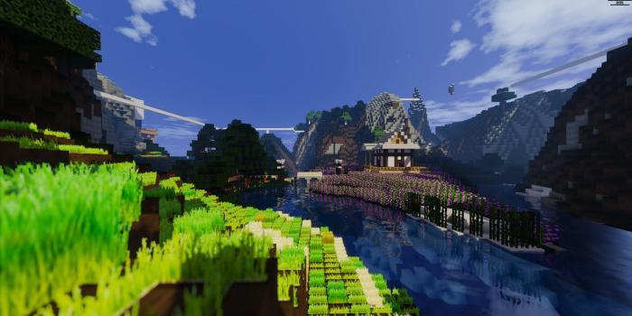 1920x1080 Video Games, Minecraft, Pixels, Nature Wallpapers Hd - Nature