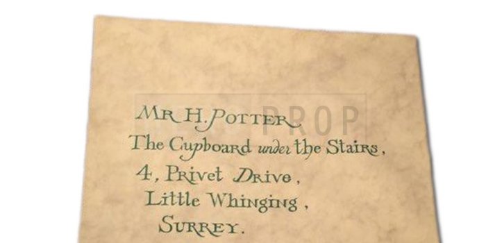 992x960 Harry Potter and the Sorcerer's Stone / Hogwarts Invitation Envelope