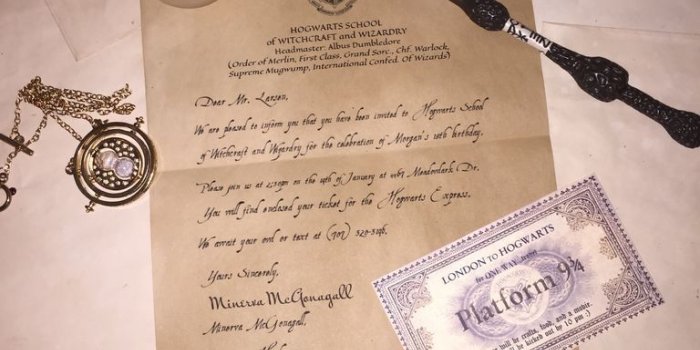 768x1024 Hogwarts Acceptance Letter (Birthday Invitations): 7 Steps