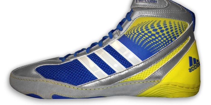 1024x768 Amazon.com | adidas Response 3.1 Grey/White/Blue Wrestling Shoes 9.5