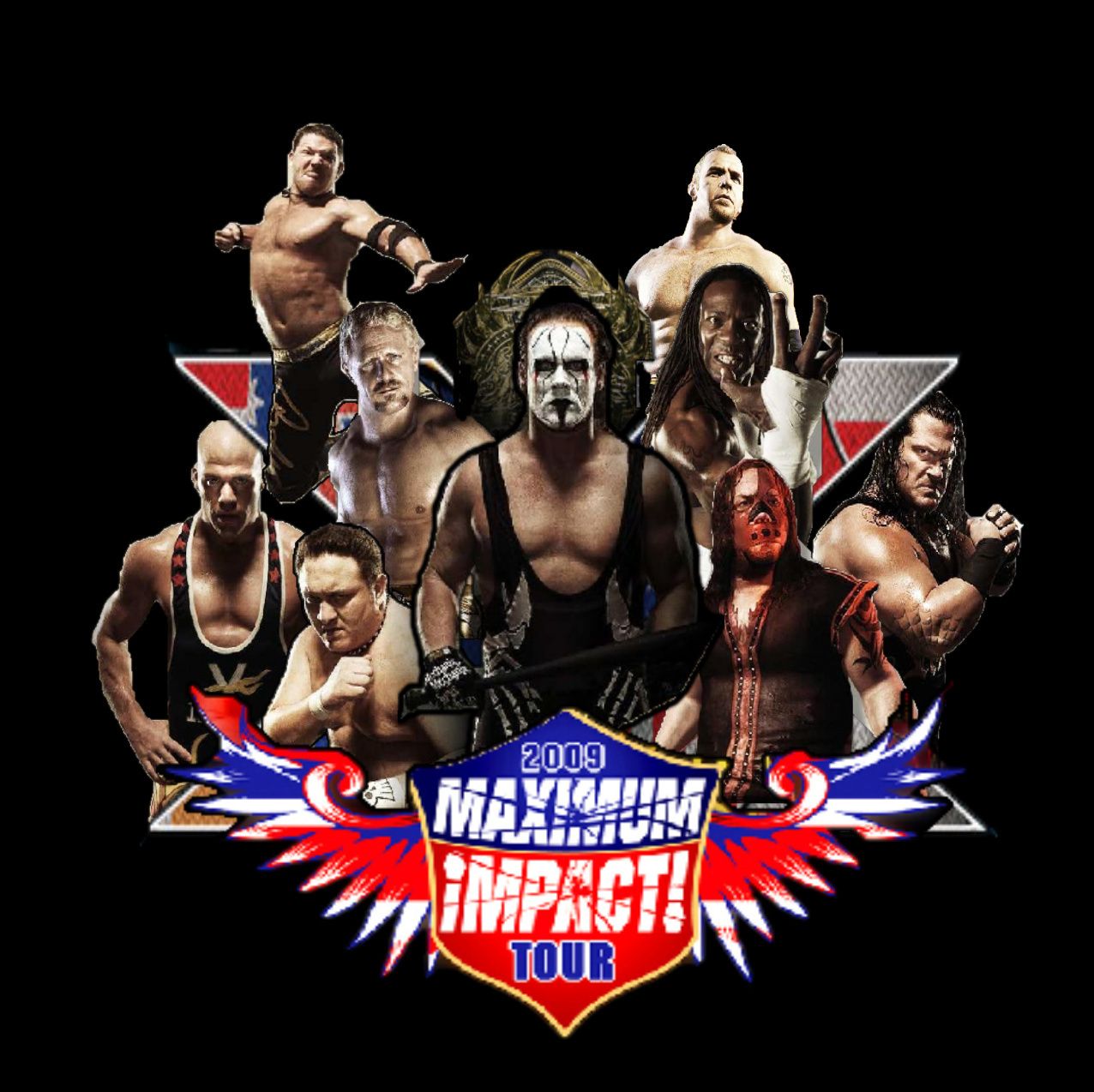 1276x1274 Sting & TNA Superstars - Sting WCW Fan Art (7546754) - Fanpop