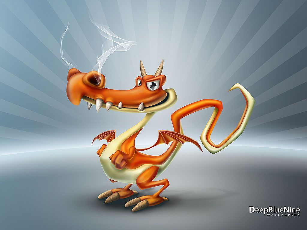 1024x768 Red Dragon by DeepBlueNine | Dragons | Dragon, Funny dragon, Red dragon