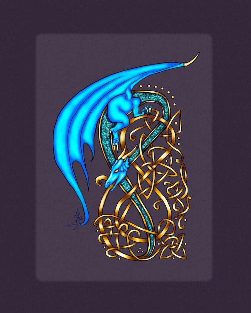 800x1000 Celtic Dragon Wallpaper - #thewomenmenadore