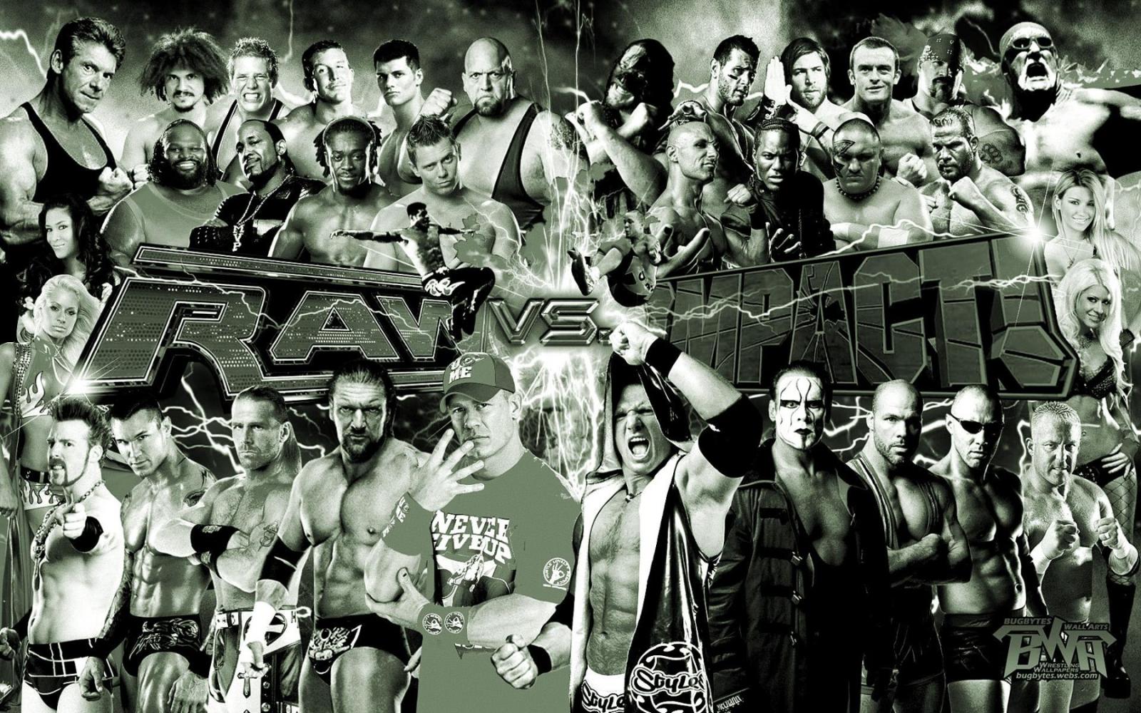 1800x1125 WWE vs TNA Wallpaper - Wrestling Media