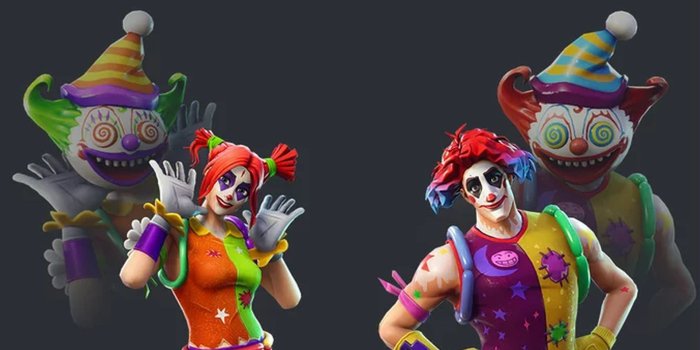 1920x1080 New Fortnite skins leaked – hideous clowns are coming to the Item