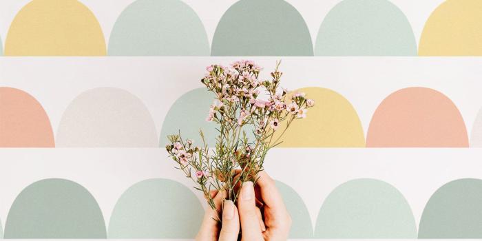 1500x1500 Pastel Geometric Clouds Removable Wallpaper, Kids Room Print, Traditional  or Self adhesive material