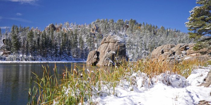 1920x1440 Sylvan Lake, Black Hills, Winter 2017/18 : SouthDakota