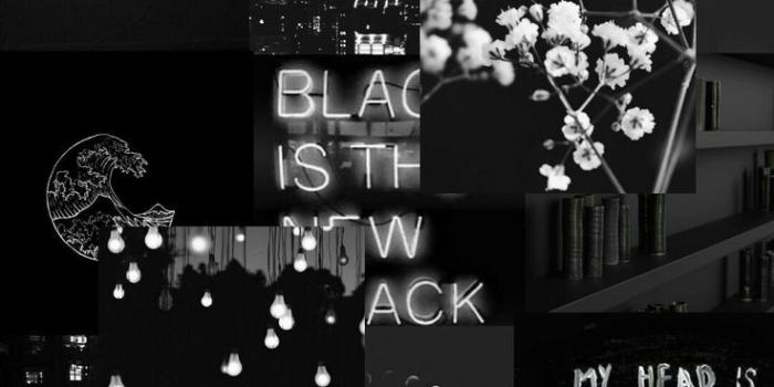 736x1308 Collage Wallpaper Black wallpaper aesthetic iPhone X Wallpaper