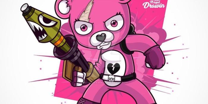 894x894 Pink Bear Fortnite Skin Wallpapers - Top Free Pink Bear Fortnite