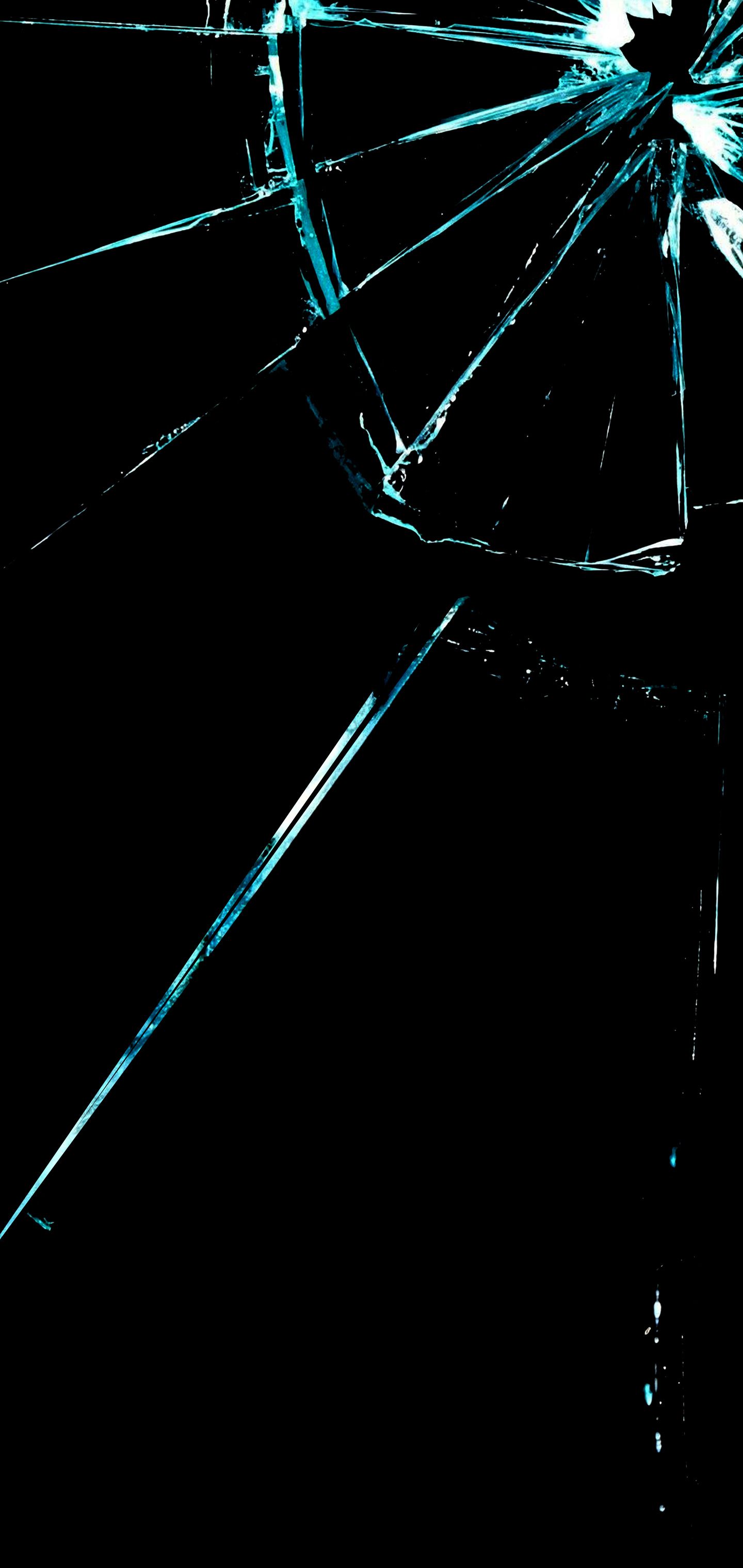 1440x3040 Cracked Screen by OwThatHertz | Samsung Galaxy S10 Wallpaper