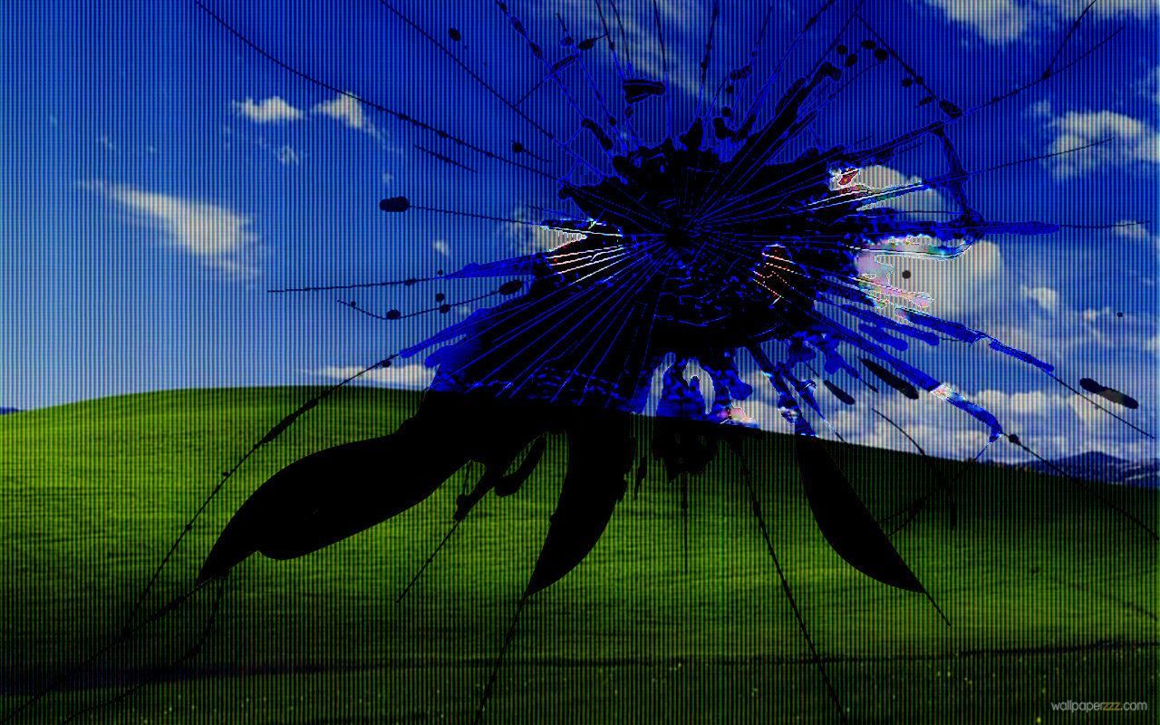 1280x800 Broken Screen Prank Wallpaper Group (67+), Download for free