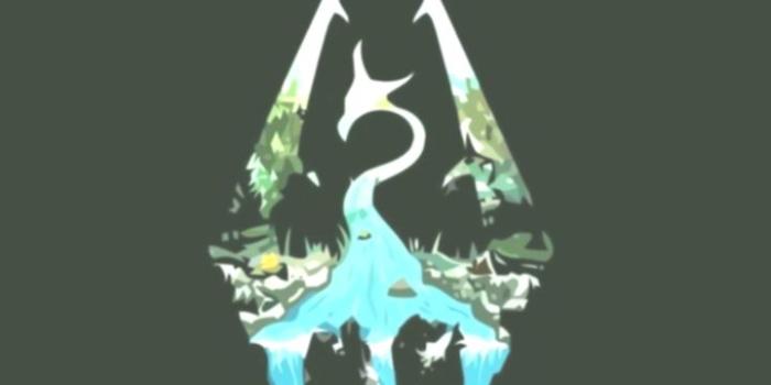 720x1280 Lock Screen Wallpapers Phone Wallpaper Skyrim Logo - Elder Scrolls
