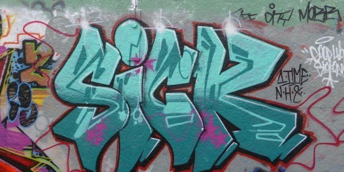 1024x768 Sick graffiti, Trellick Tower | duncan c