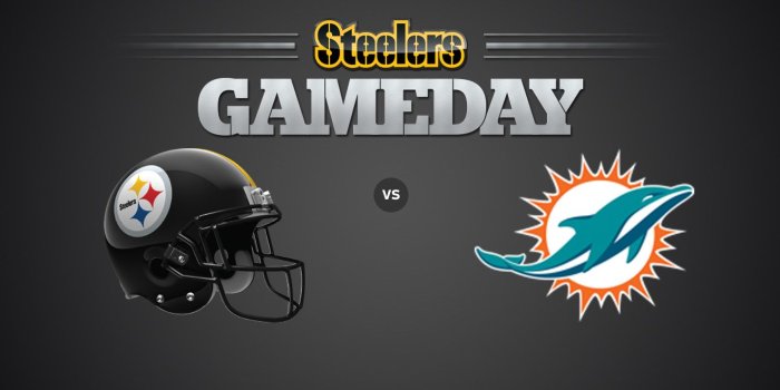1640x720 Pittsburgh Steelers vs. Miami Dolphins ⋆ Heinz Field in Pittsburgh, PA