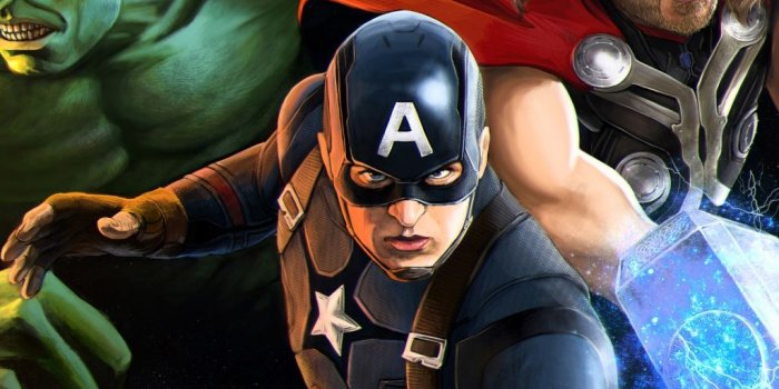 1024x768 Wallpaper 4k Captain America Thor And Huk MCU 4k-wallpapers, artist