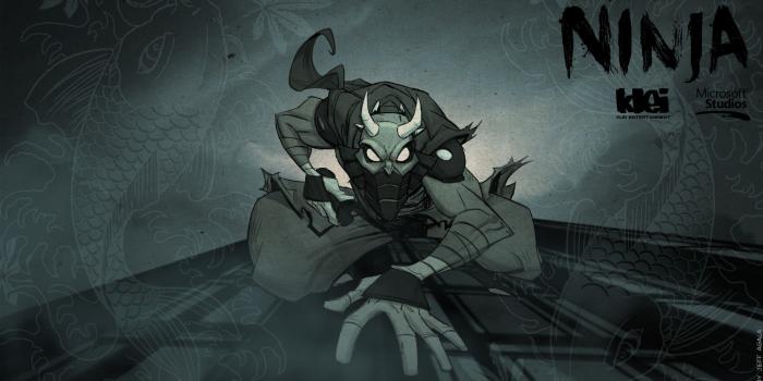 1920x1200 Video games ninjas artwork mark of the ninja (1920x1200, games