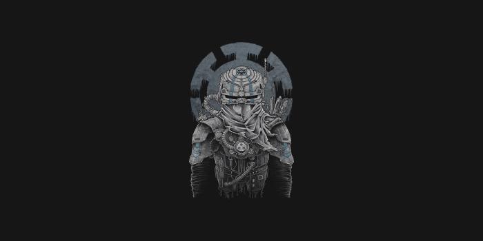 2560x1440 Wallpaper Ninja, art, black background 2560x1440 QHD Picture, Image