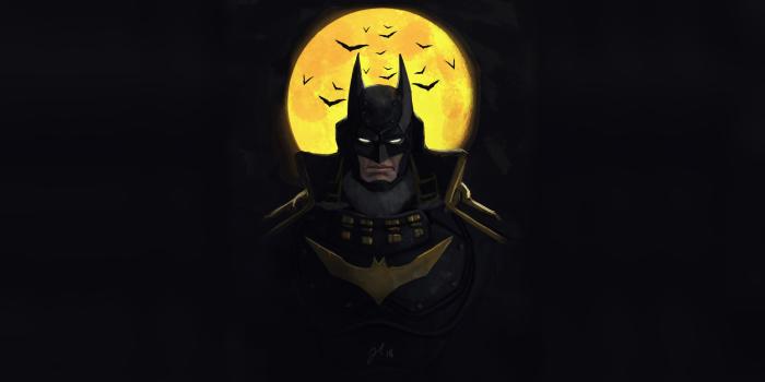 3840x2160 Downaload Batman ninja, animated movie, dark, art wallpaper