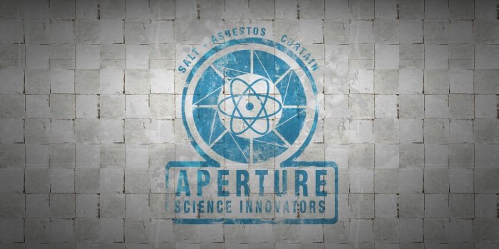 1920x1080 Portal, white, video games, Aperture Laboratories, aperture