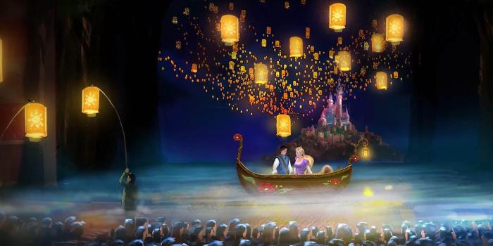 1920x1080 Tangled Floating Lanterns Desktop Wallpaper, 2018, HD Quality