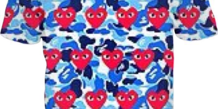 1024x1045 Bape X CDG Collab