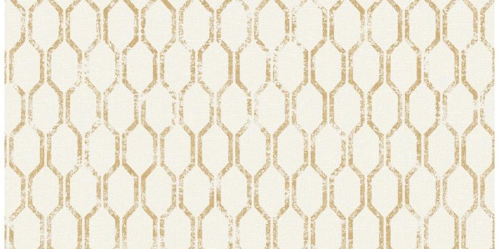 1000x1000 Elodie Gold Geometric Wallpaper Sample