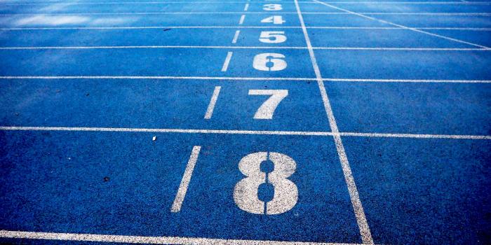 3840x2080 3109161 athletics, blue, ground, lanes, lines, numbers, outdoors