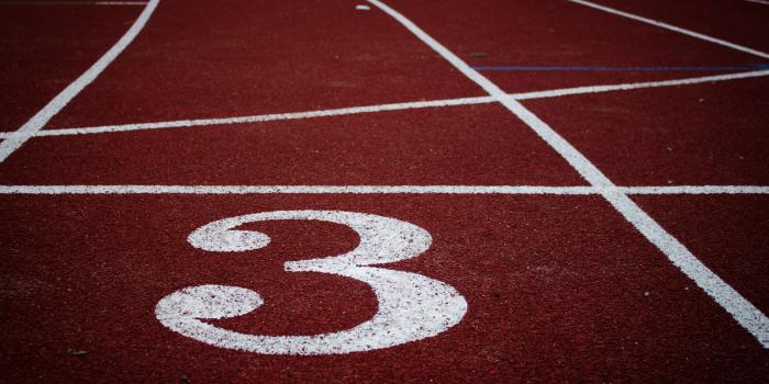 3840x2560 3101473 athletics, number 3, on track, red, red running track