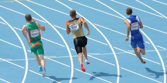 3461x2272 Back, Runners, Running, Track Wallpaper